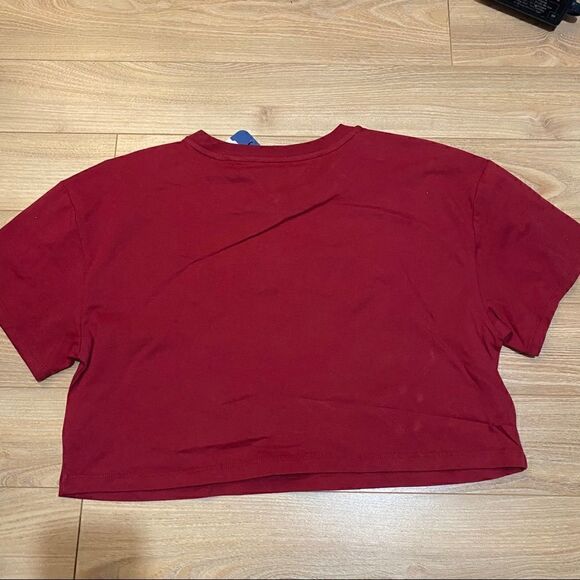 Tommy Hilfiger red blue & white crop top size L - Picture 8 of 8